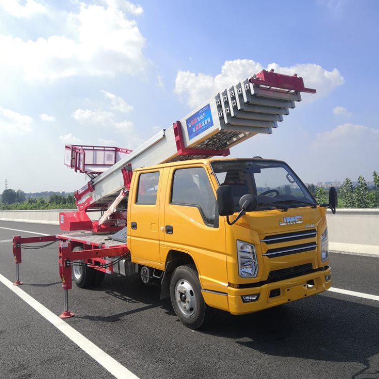 山东出租云梯车电话 水泥上楼